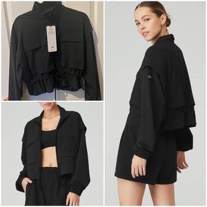 (NWT) ALO Yoga Ready Set Jacket - Black - Small